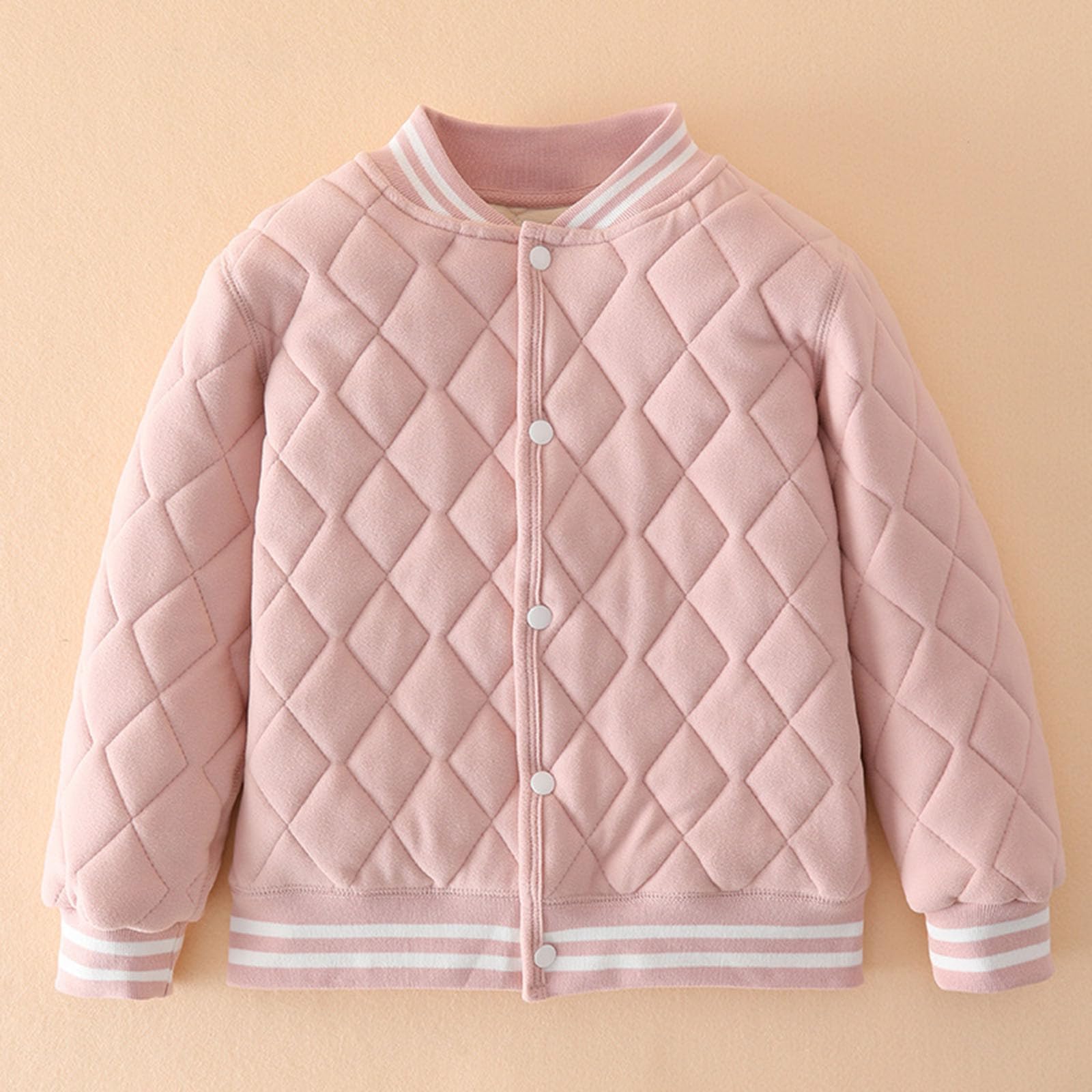 Chaqueta Acolchada para niños, Abrigo Aislante de otoño e Invierno, Ropa de Abrigo cómoda y Elegante para la Escuela y el Juego, con Capucha Desmontable, Cremallera Reflectante.