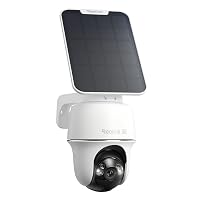 Reolink 4K Telecamera Wi-Fi Esterno con Batteria e Pannello Solare 360° PTZ