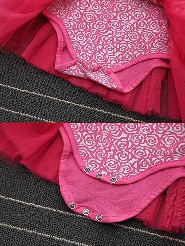 Miniatura 116 de Dressy Daisy Disfraz de princesa para bebé, disfraz de tutú de tul para cumpleaños, Halloween, traje con diadema Estilo I