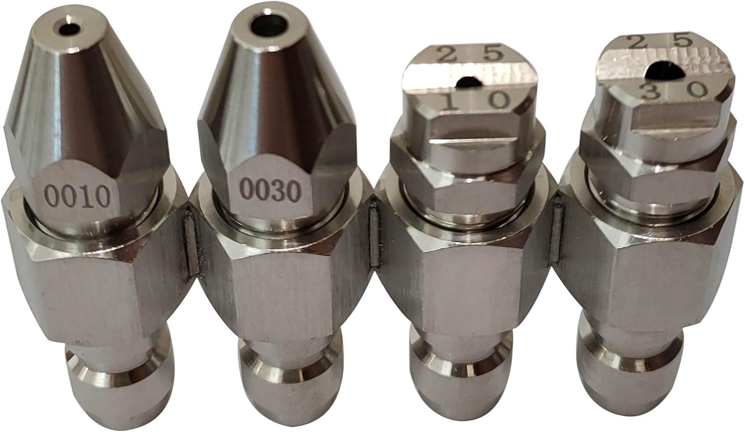 Jrod Tip Holder 4 GPM, 4 Way Pressure Washer Nozzle, J Rod Soft Wash Nozzle 1/4" Quick Connect