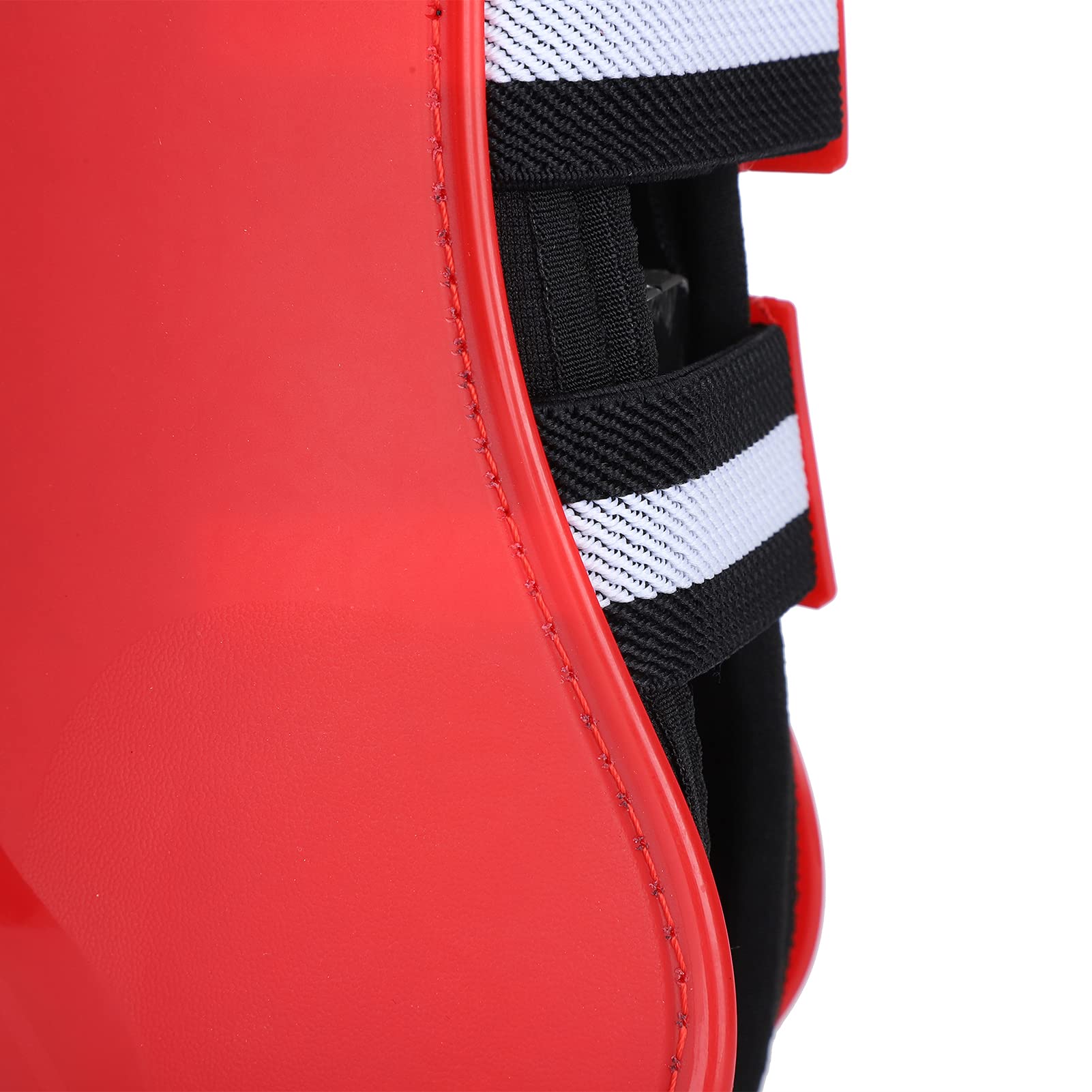 Gambale per Cavallo Ispessito Protezione per Gamba di Cavallo in PU Leggings per Ostacoli con Cinture Resistenti Bottoni Facili da Allacciare Fodera Morbida per (M)