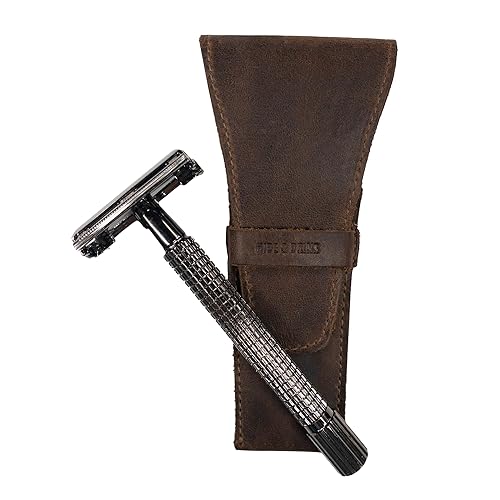 Miniatura 3 de Hide & Drink, Estuche de afeitar de seguridad, funda de viaje rústica, accesorios de afeitado para hombres y mujeres, esenciales para el cuidado