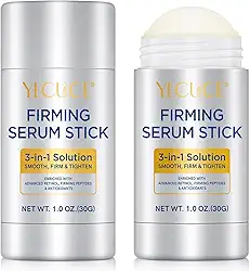 Bastão de soro firmador, bastão facial de retinol enriquecido com retinol avançado, peptídeos firmadores e antioxidantes, creme reparador antienvelhecimento para rosto, hidratação da pele, rugas