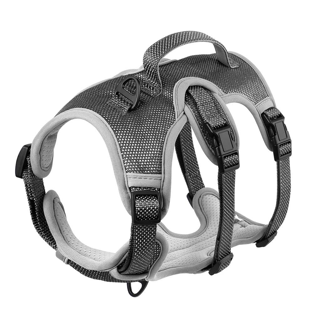 Con Maniglia Di Controllo Pettorina Per Cani Riflettente Per Esterni Pettorina Per Animali Domestici In Nylon Traspirante Gilet Per Cani Da Camminata Addestramento Da Caccia Da Campeggio Per Cani