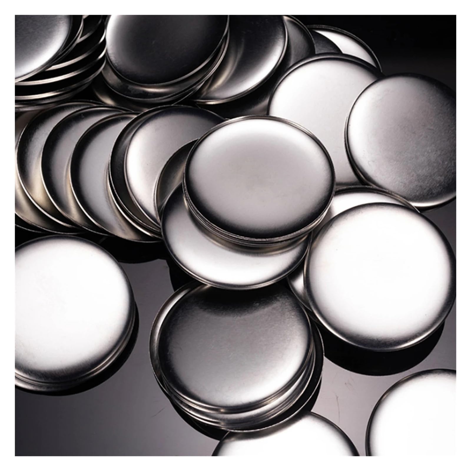 Zestaw 100/200 części do przypinek metalowych wyrobu znaczków 25-75 mm, rękodzieła artystycznego, zestaw na żelaznej podstawie Różnego przeznaczenia