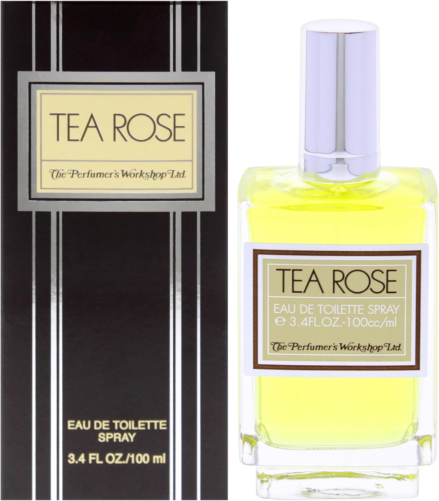 Tea Rose by Perfumers Workshop for Women - 3.4 oz EDT Spray