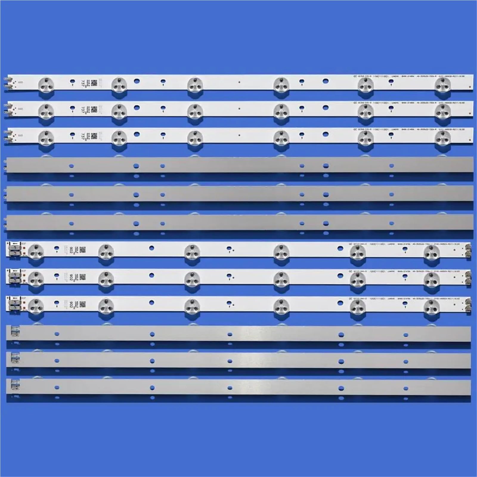 Striscia di retroilluminazione a LED 12 lampade compatibili for TV da 46 Pollici UN46EH6070FXZA UA46EH6030RXXZ UN46FH6030FXZA TS01 UA46EH6030RXSW D1GE-460SCA-R3