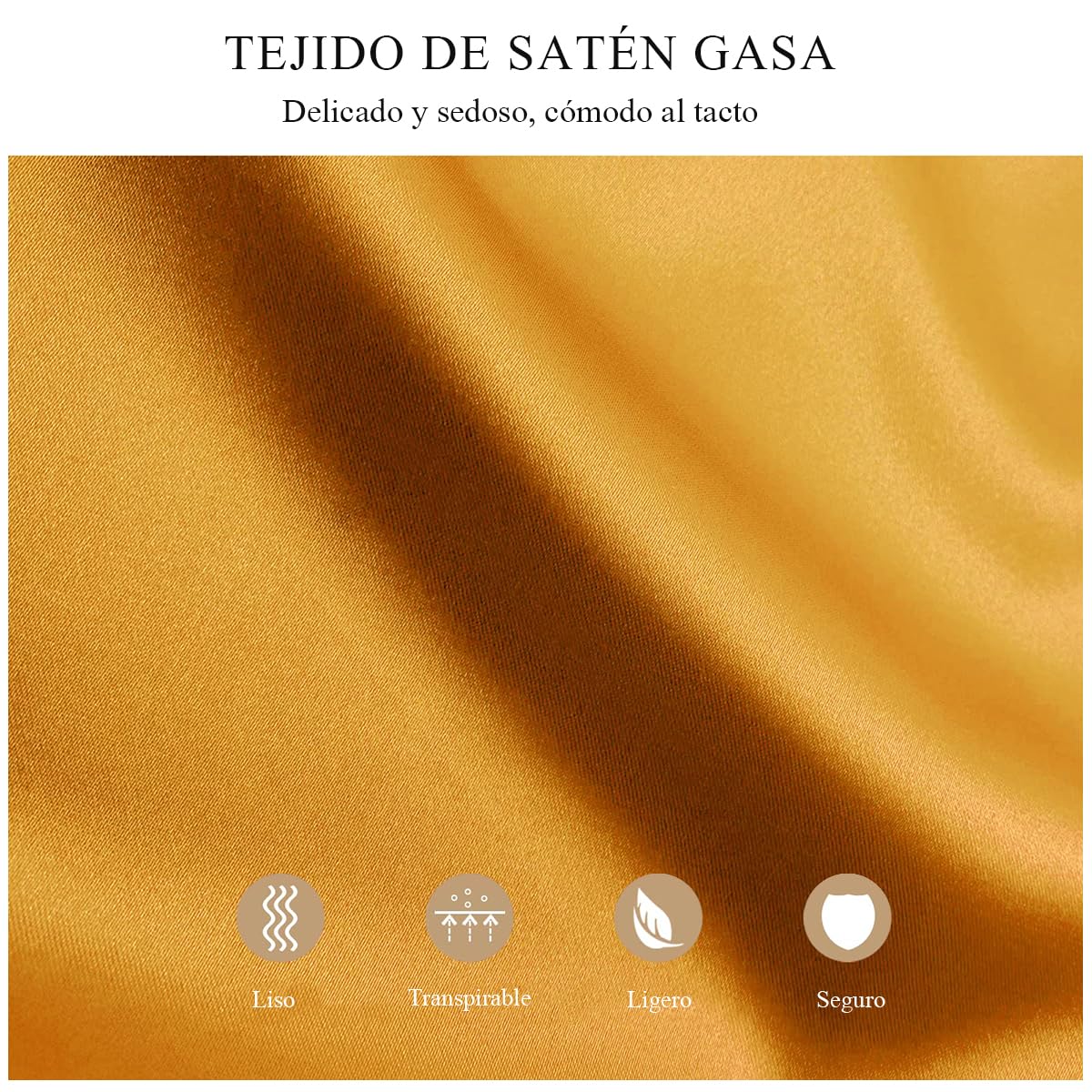 LumiSyne Mujer Satén Gasa Chal Mantón Sedoso Color Sólido Bufanda Pañuelo Ligero Estola Para Fiesta Vestido Boda Novia Dama De Honor Noche