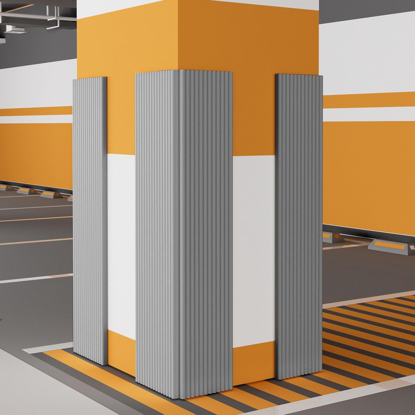 Protection murale de garage NBR 1cm mousse autocollante anti-collision auto