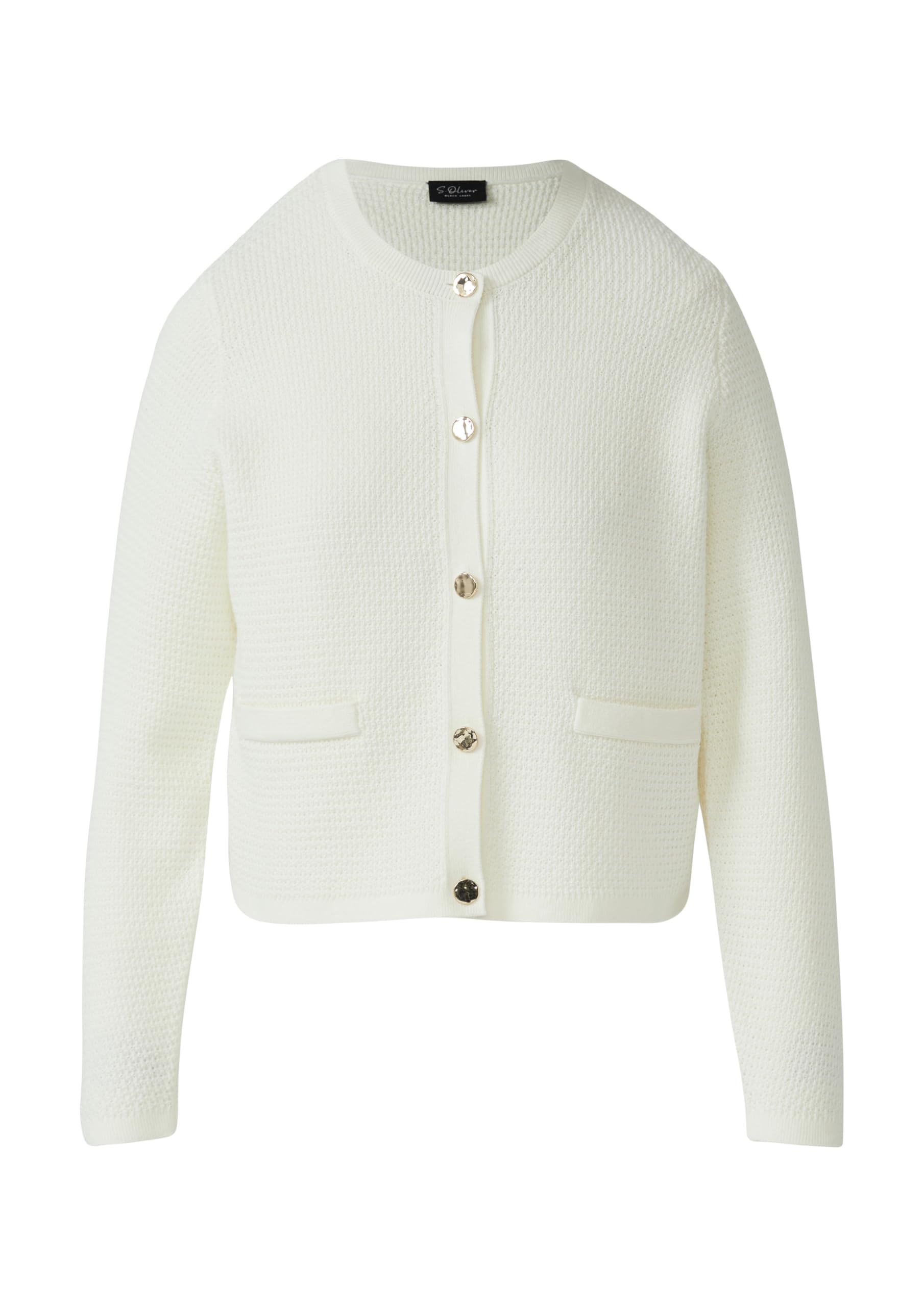 s.Oliver Schwarz LABEL Cardigan
