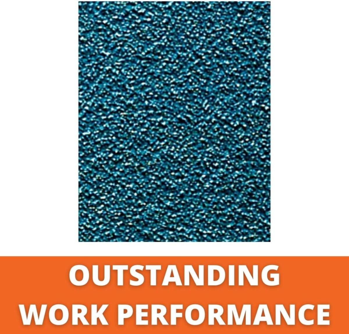 Fein Grinding Belts for Material Removal on Steel and Non-Ferrous Metals - Heavy Polyester Fabric, Full Resin Bond, 40 Grit, Type Z, 6 x 79", 10-Pack - 69903043000