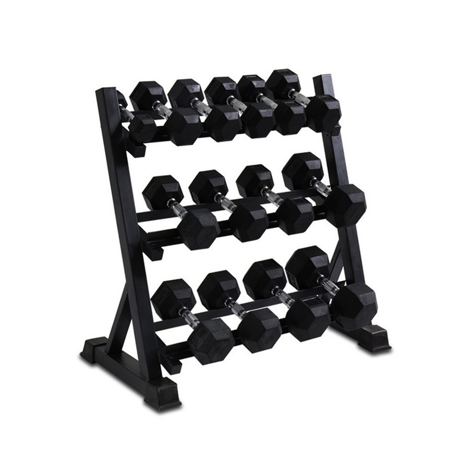 Amazon.co.jp: ダンベルラック ダンベルスタンド 3段 耐荷重 300kg