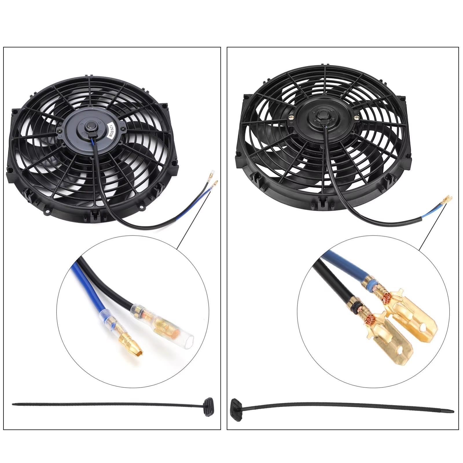 Auto Ventilador Refrigeración 12 Pulgadas 12V Universal