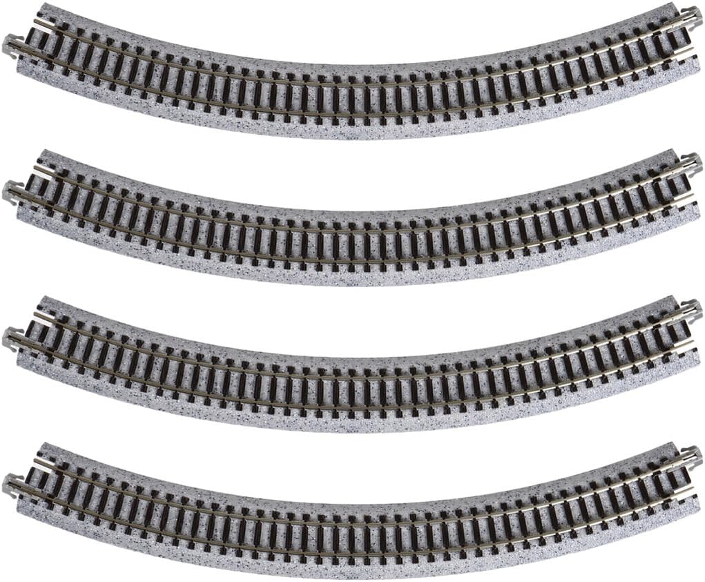 Usa Model Train Products Unitrack, 282Mm (11") Radius 45-Degree Curve Track (4-Piece)