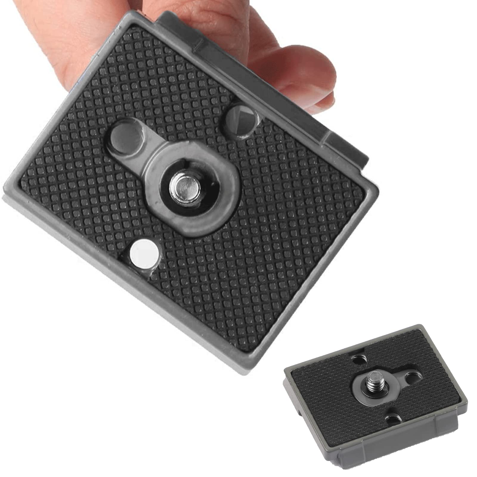 Plaque De Fixation Rapide Pour Trépied - Adaptateur 1/4 Pouce, Surface Antidérapante, Compatible DSLR - 10