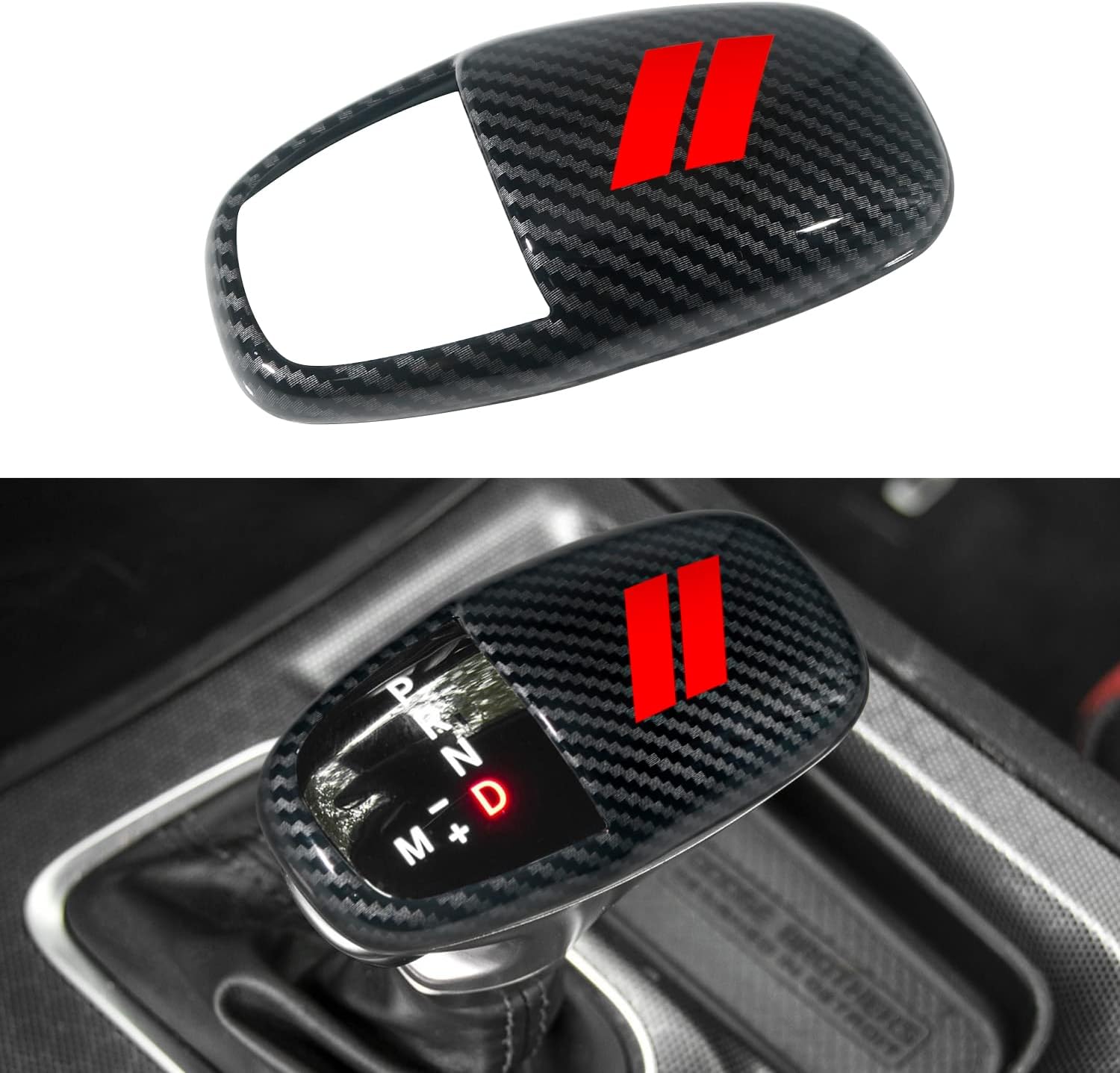 REMOCH Gear Shift Knob Head Cover Trim for Dodge Charger Challenger 20152021 2022