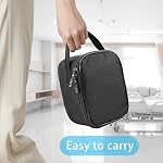 Home Moniteur de pression artérielle Sac d'organisateur portable avec poignée Compatible avec le moniteur de pression sanguine Smart Upper Arm, moniteur de tension artérielle numérique Sac de transport de voyage (Bag seulement)