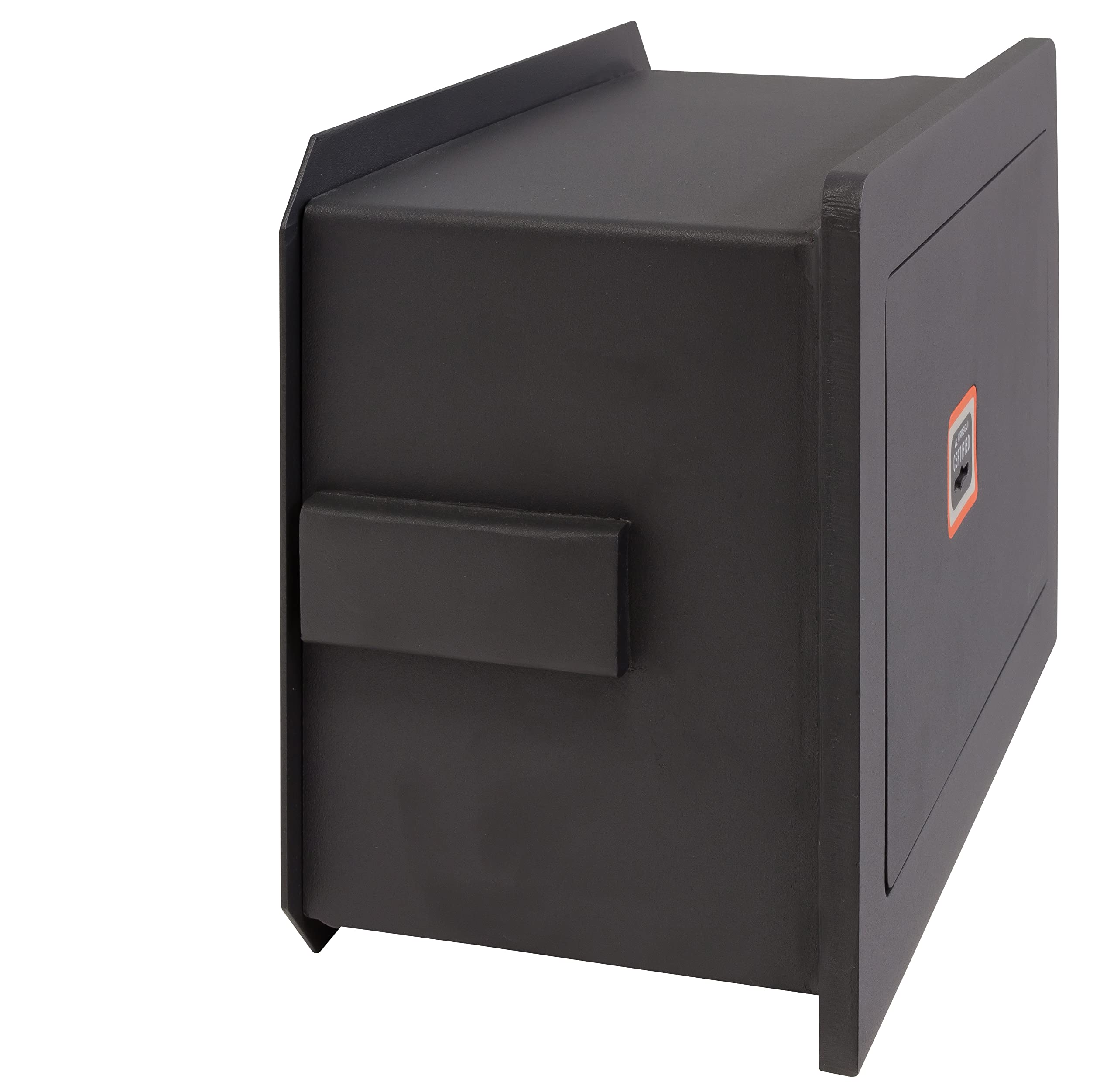 ARREGUI Plus C 181310 Caja fuerte de empotrar a pared con cerradura certificada de llave | Caja de Seguridad para casa y hogar | Fundo extensible | Fácil de instalar | 21 x 32 x 15/22 cm | 4 a 8 L