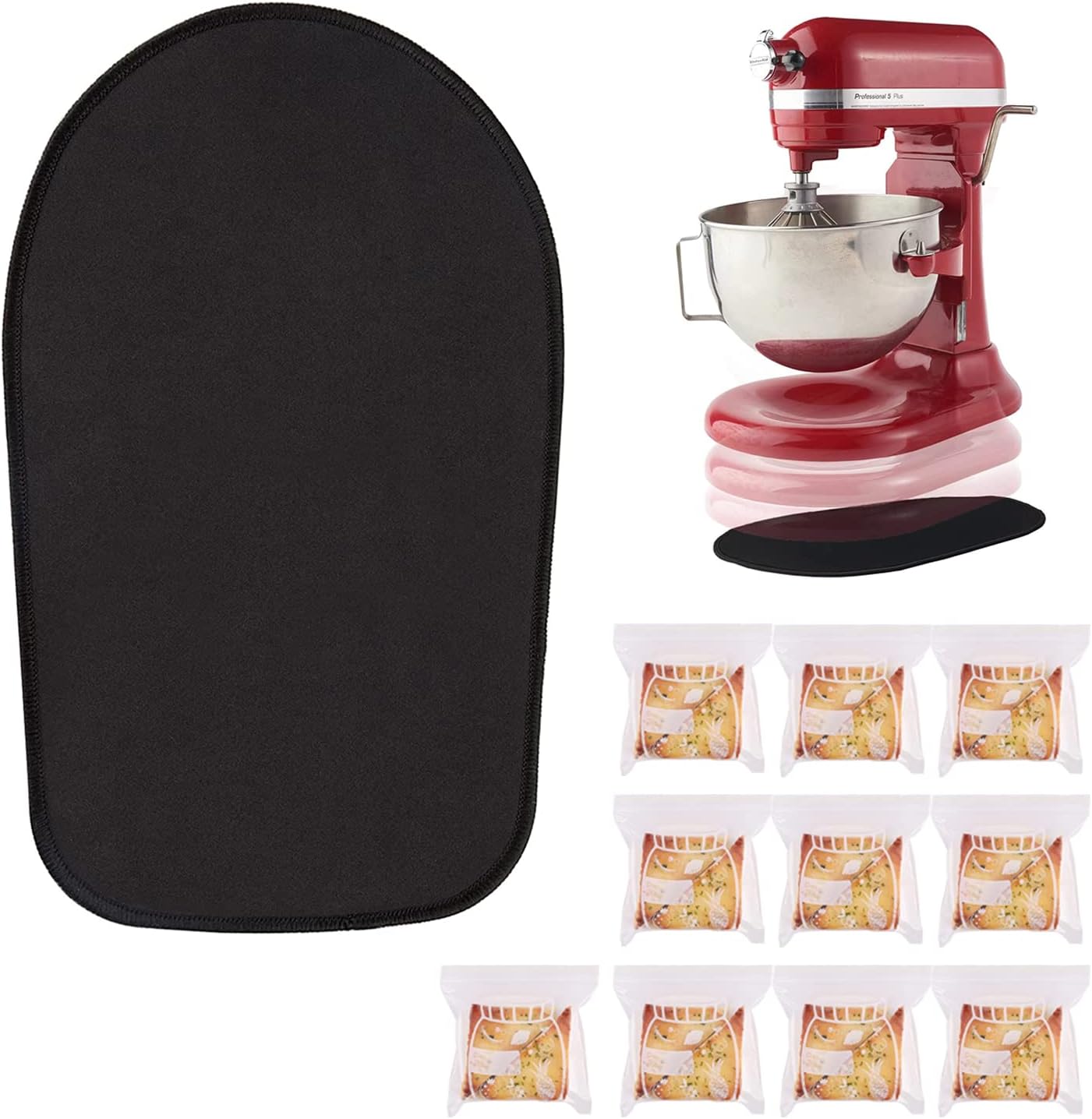 Mixer Sliding Mat for KitchenAid Stand Mixer, Mover Mat for Mixer Kitchen Appliance, Slide Pad