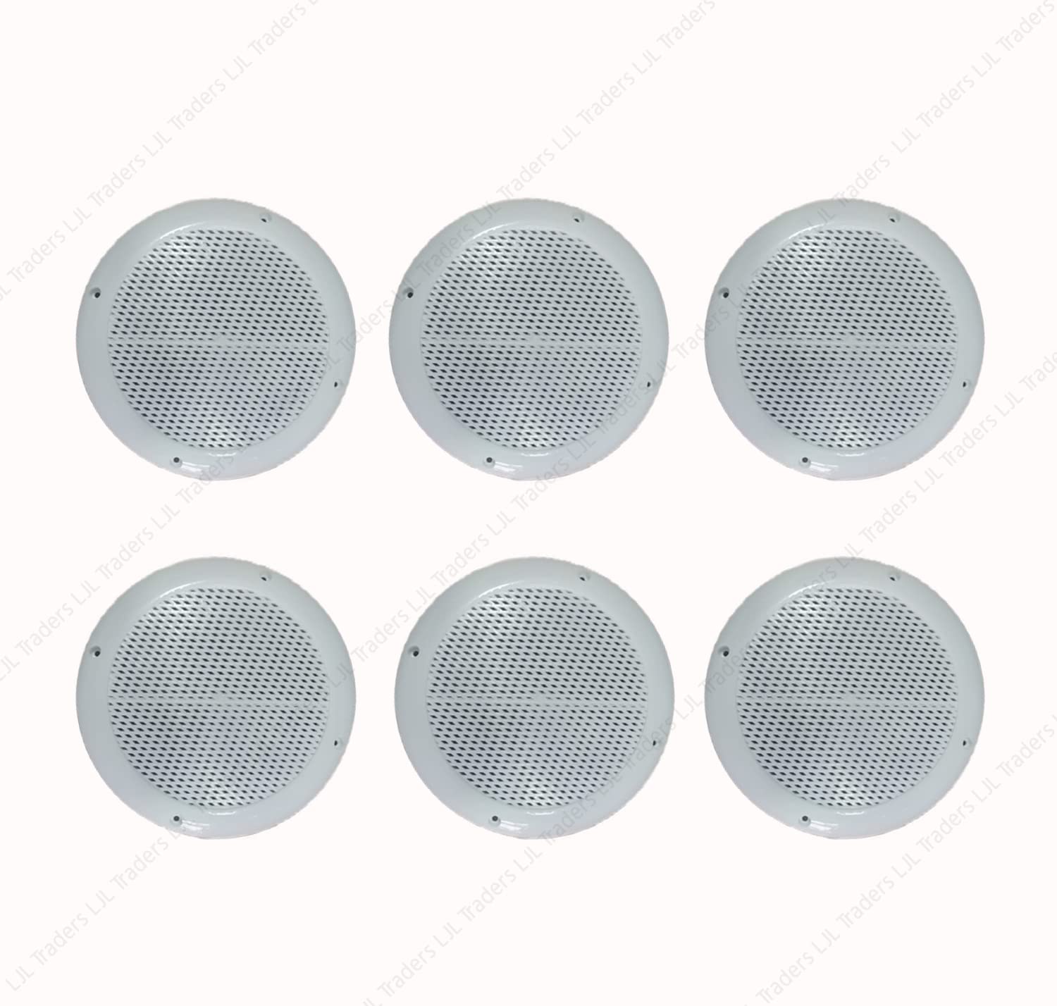 LJL Traders Round Wall Air Hole Closer/Circle Air Cowl/Air Vent Grille Cover Ducting/Mosquito Net/Dust Controller White (1.5 Inch) - Pack of - 6 (B09HVCR1JG) Amazon Price History, Amazon Price Tracker