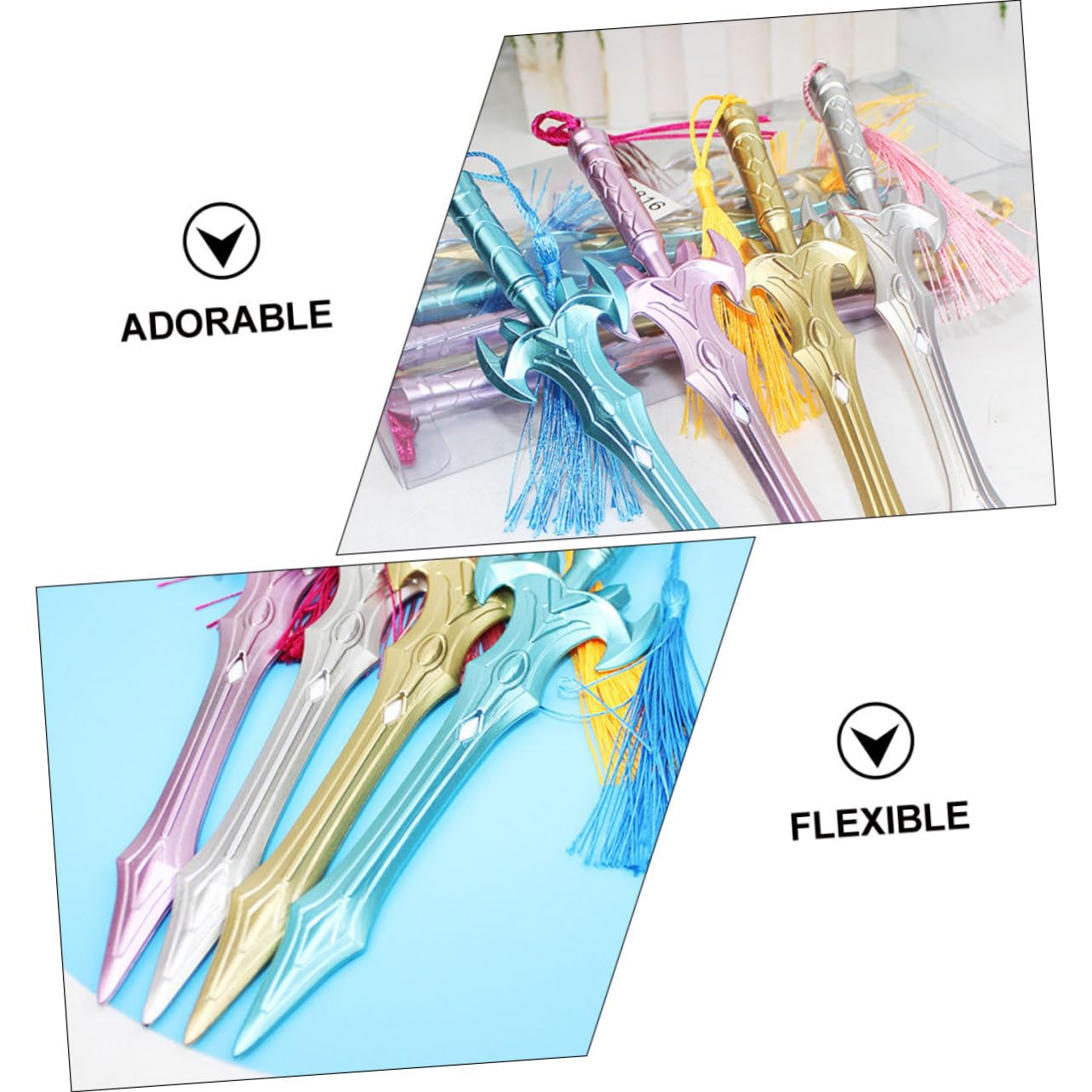 OSALADI 4 Ensembles Lot De 4 Stylos Gel Pour Dessin Écriture Bureau École Étudiant Signature Anciennes Dessin Animé 12 pièces * 4