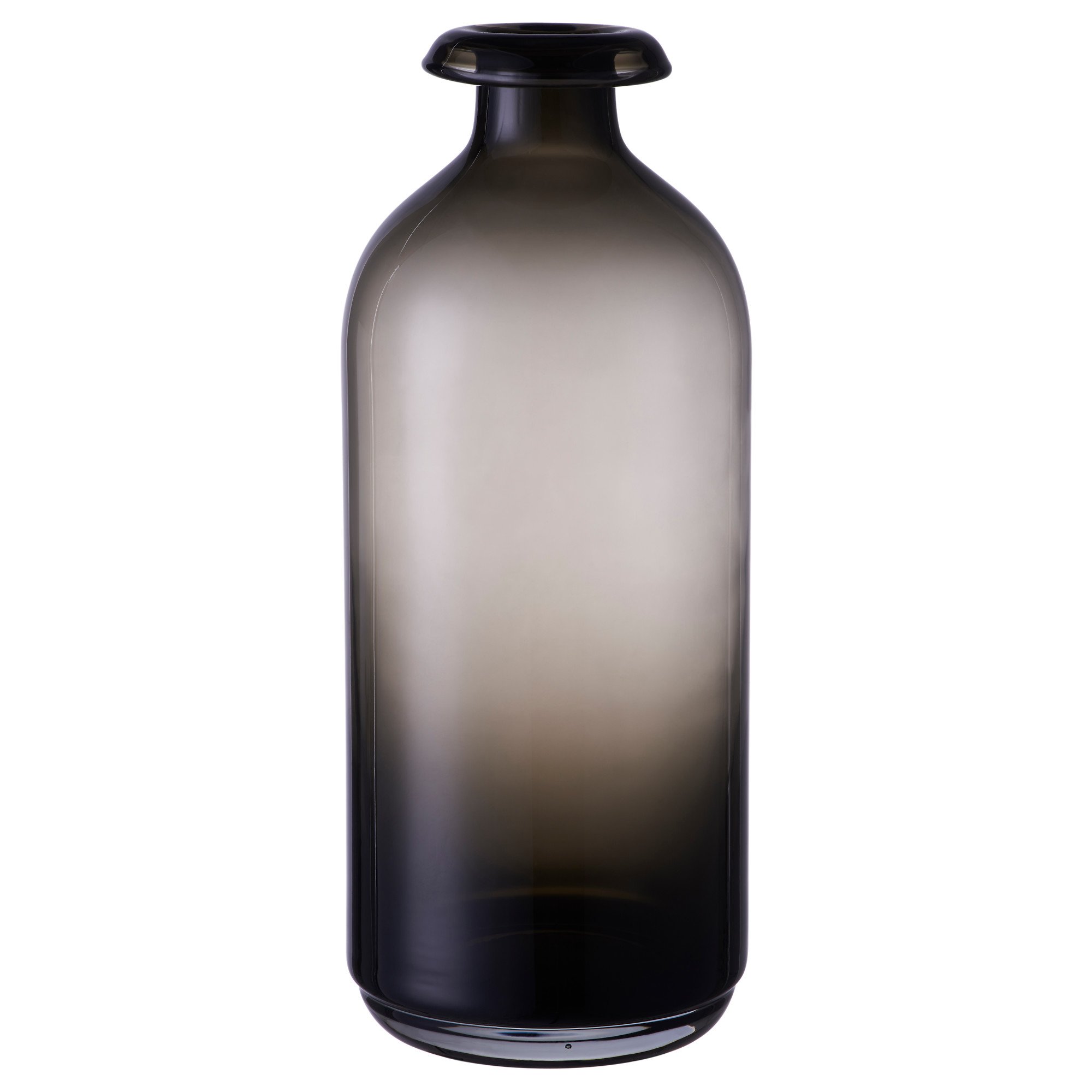 Vase gris ÅTGÅNG 26 cm stable pour grands bouquets de fleurs