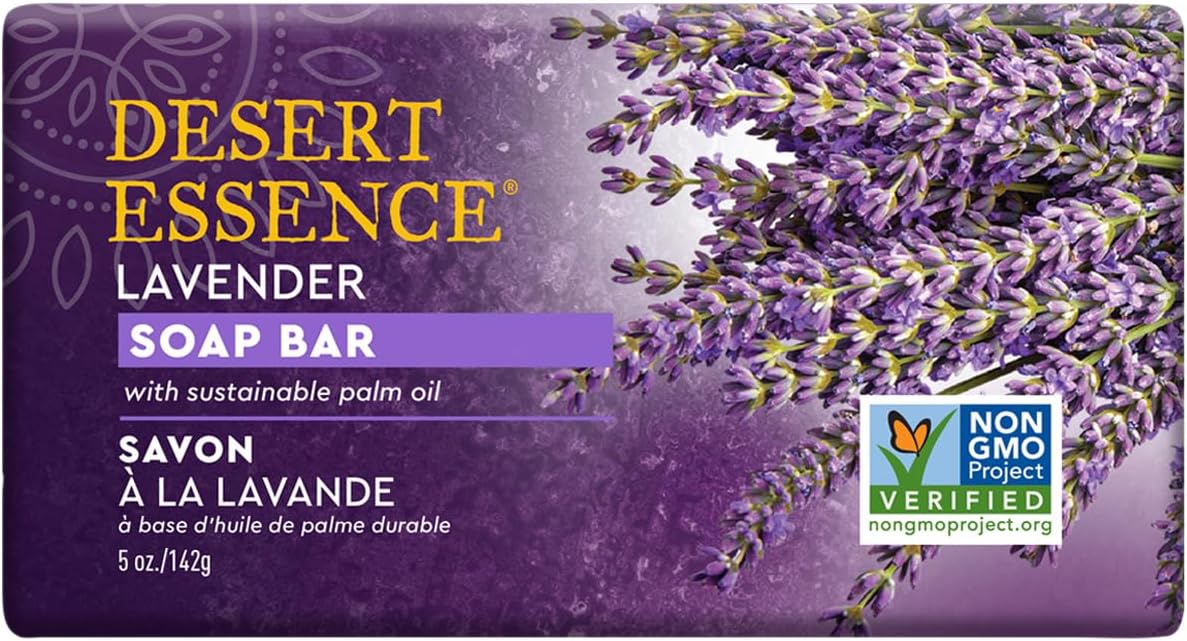 Desert Essence, Soap Bar, Lavender, 5 oz (142 g)