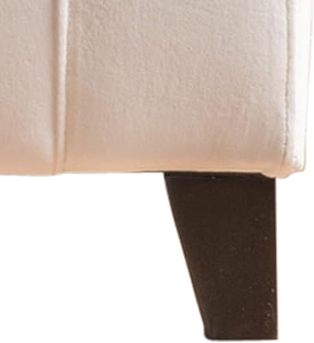 Miniatura 23 de Christopher Knight Home Otomana de almacenamiento de tela Hikaru, gris oscuro. Dimensiones: 20.50 pulgadas de profundidad x 51.00 pulgadas de ancho