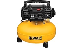 PORTER-CABLE Pancake Air Compressor, 6 Gallon, 165 PSI (DWFP55126)