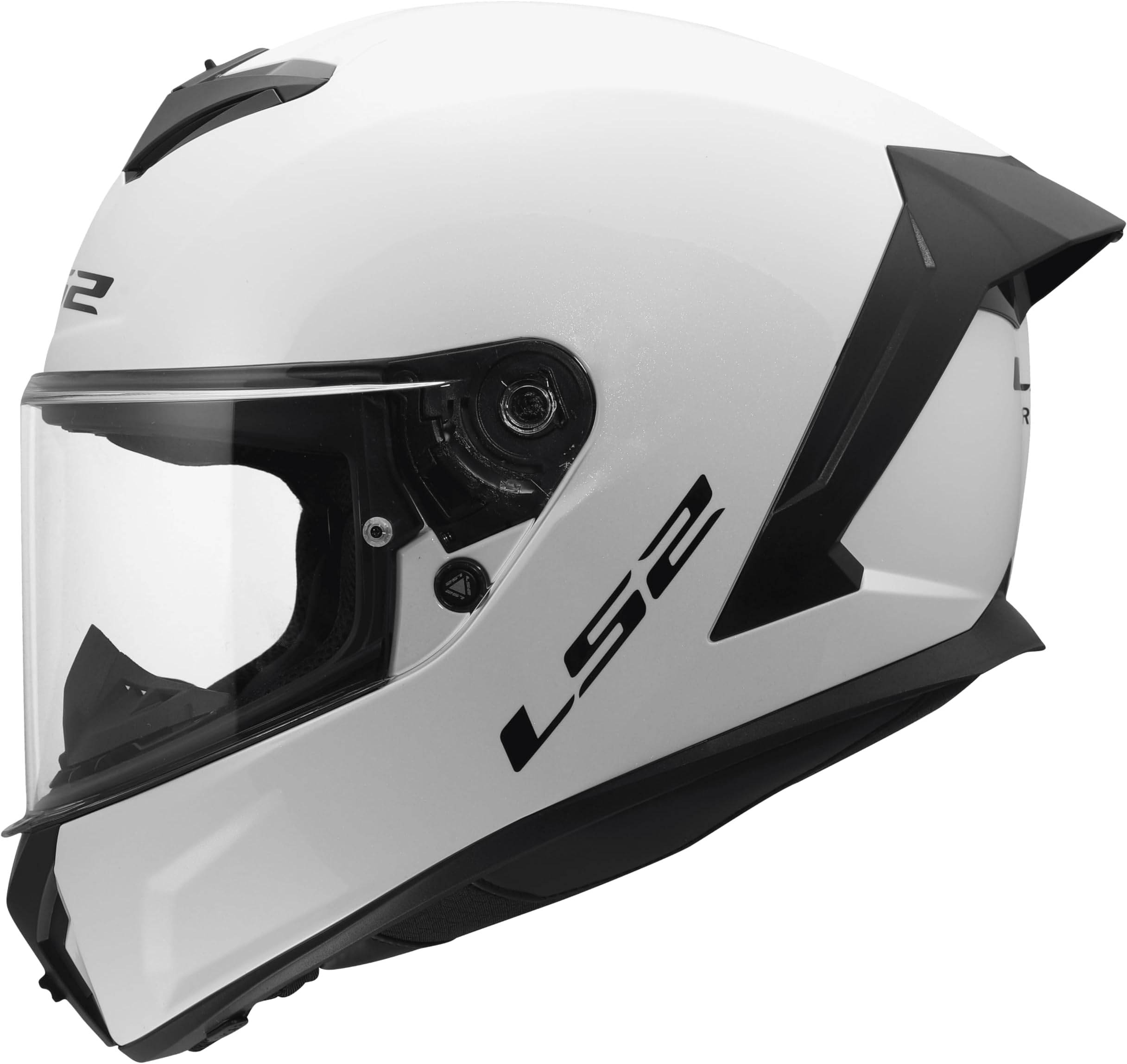 FF820 RAPID III Full Face Motorcycle Helmet - SOLID GLOSS WHITE - XL (61-62cm)