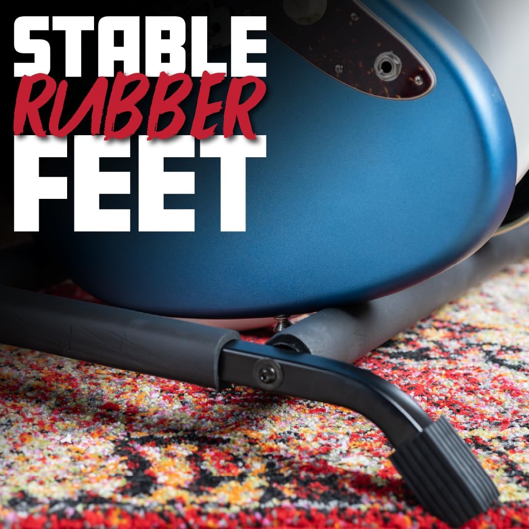 Gator Frameworks Rok-It Series Multi Guitar Stand Rack with Folding Design, Holds up to 7 Electric or Acoustic Guitars (RI-GTR-RACK7)