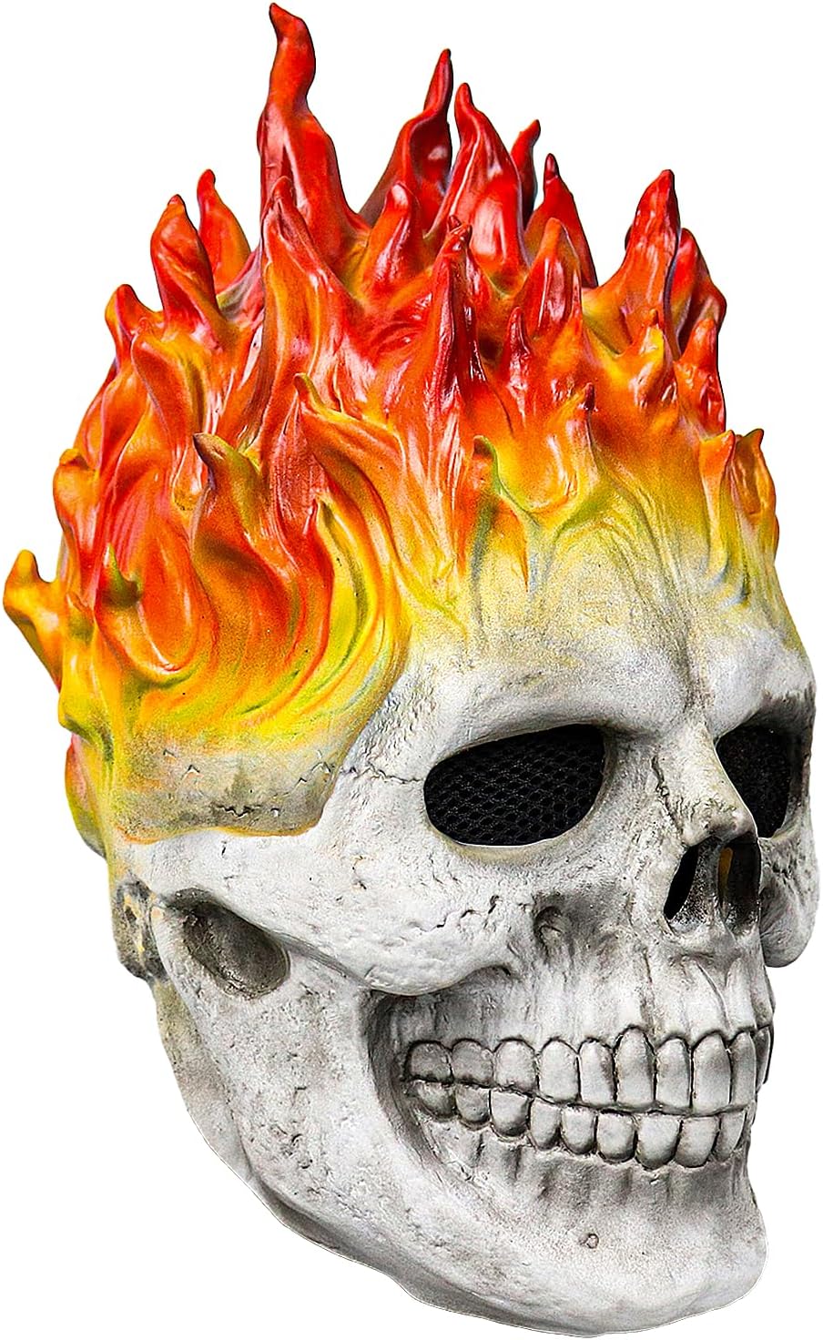 vickkt Halloween Ghost Mask Skull Face Horror Costume Skeleton Adult Latex Full Head Props