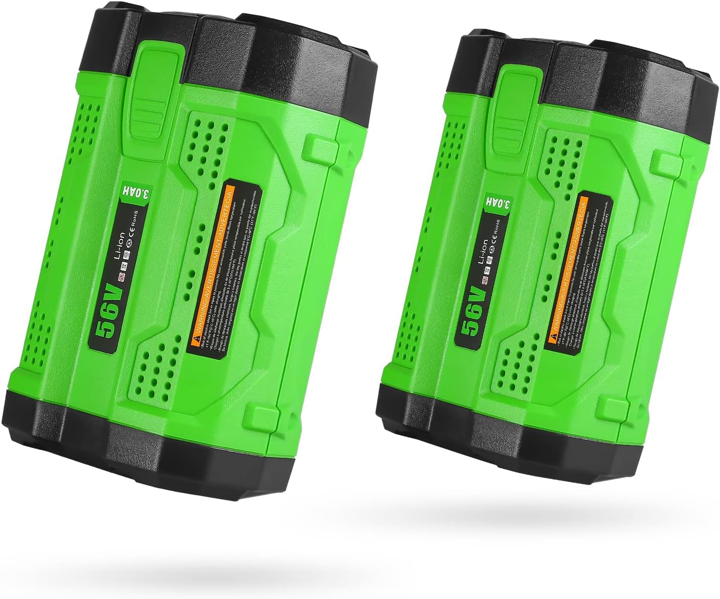 Replacement for EGO 56V Battery 5.0Ah (Green)