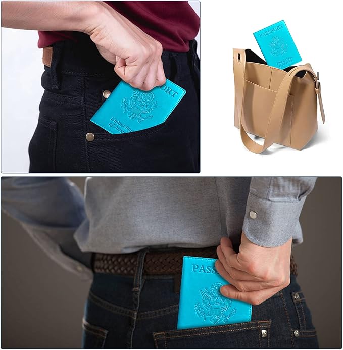 Petit Portefeuille De Voyage Avec Lanière - Protection RFID, Compartiments Cartes, Pièces, Clés - Léger Et Résistant à L'eau
