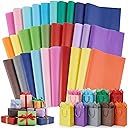 Shindel 120 Sheets Tissue Paper, 20x14 Inch Gift Wrapping Paper Bulk for DIY Crafts Gift Box Wrapping 20 Colors