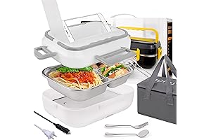 Electric Lunch Box Fast 60W Food Heater with Removable Container