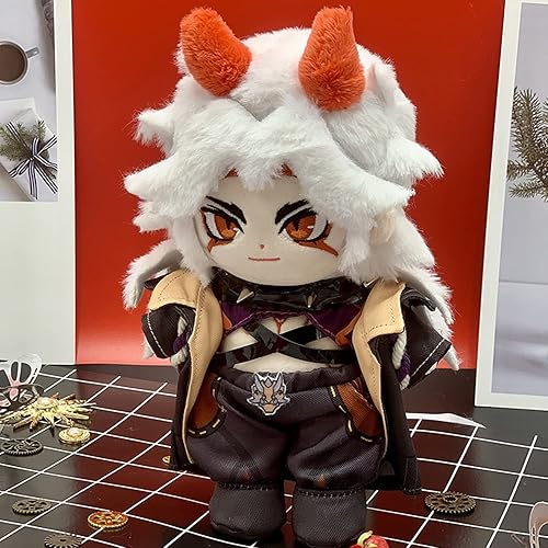Miniatura 5 de CALEMBOU Figura de peluche de anime, muñeca de peluche de Itto de 8 pulgadas, decoración de peluche suave y colección de regalo para los fanáticos