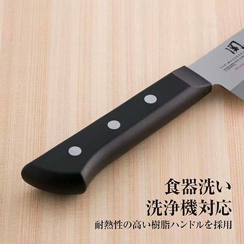 Miniatura 4 de Kai KAI AE2901 - Cuchillo Santoku pequeño Seki Magoroku Moeko de 5.7 pulgadas (5.709 in), fabricado en Japón, apto para lavavajillas