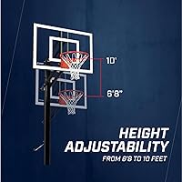 Vista 3 de Goalsetter Baloncesto ajustable en el suelo
