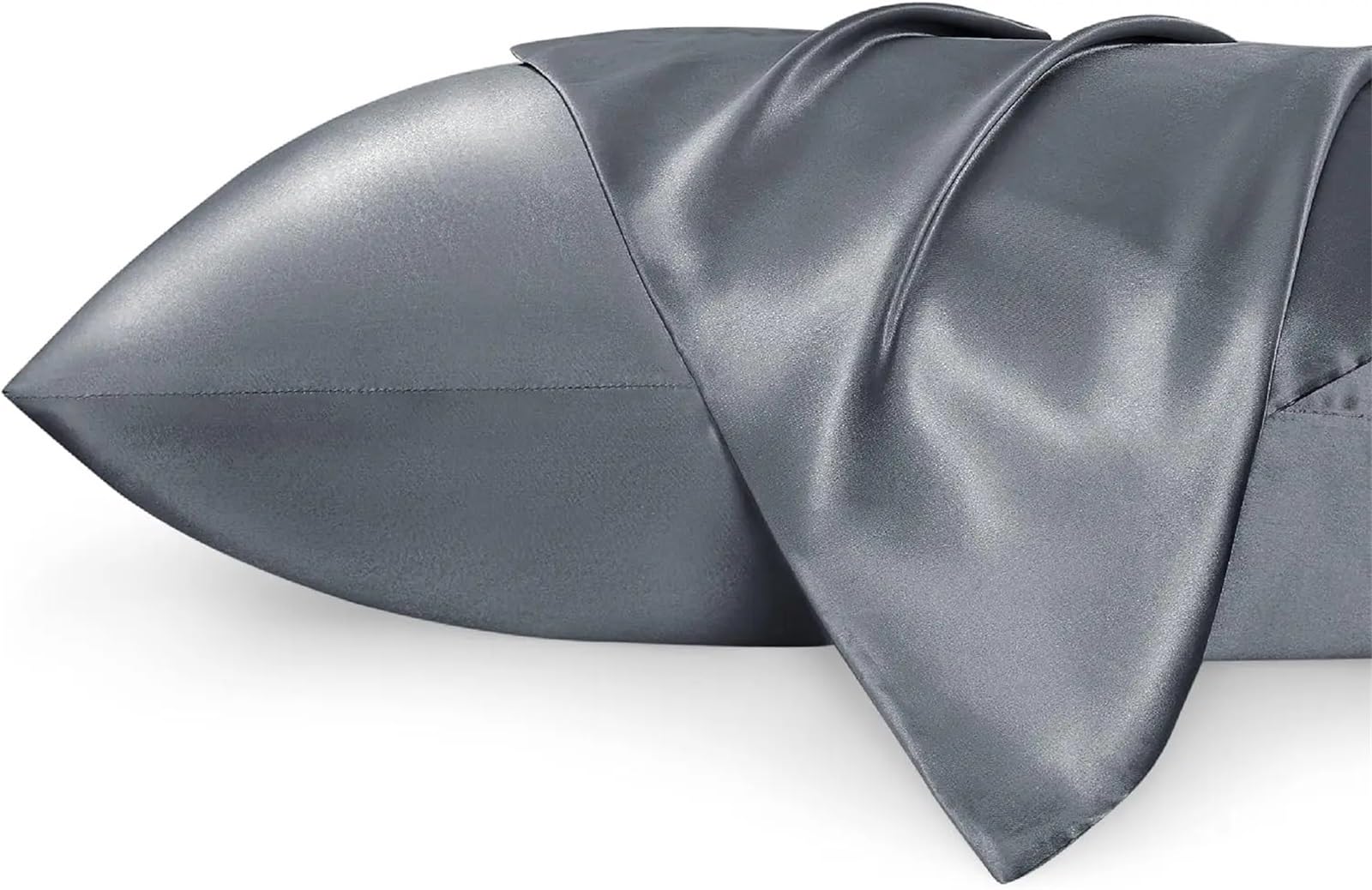 2PCS Satin Pillowcase for Hair and Skin Silky with Envelope Closure For Home