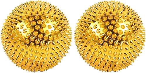 Masajeador de bola de acupresión masajeador activo con pinchos para mano, pie, cuello, espalda, hombro, cintura, punto de activación, acción de