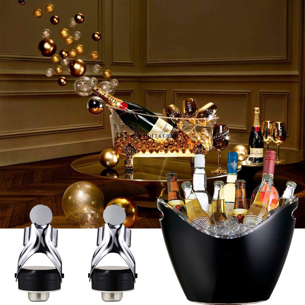 Jognee Champagne Stopper,2 Bouchons De Champagne Bouchon à Champagne En