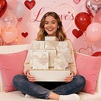 Vista 3 de Regalos de moda para adolescentes, 10 tarjetas de afirmación positiva y desafíos de empoderamiento para desbloquear, 10 envoltorios de maquillaje