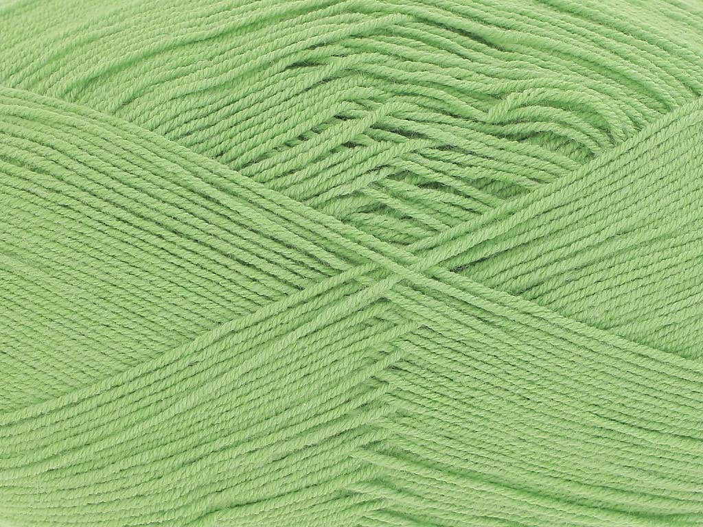 King Cole Cotton Socks 4PLY 100g Yarn : 4765 Olive