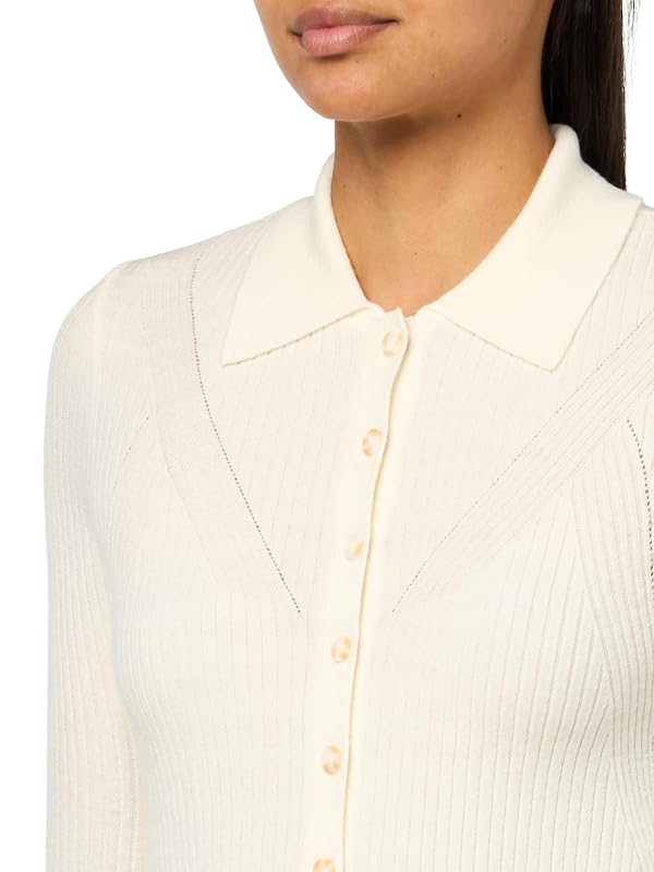 Paige Women's Jayde Top, Ivory, X-Large by PAIGE - Image 3