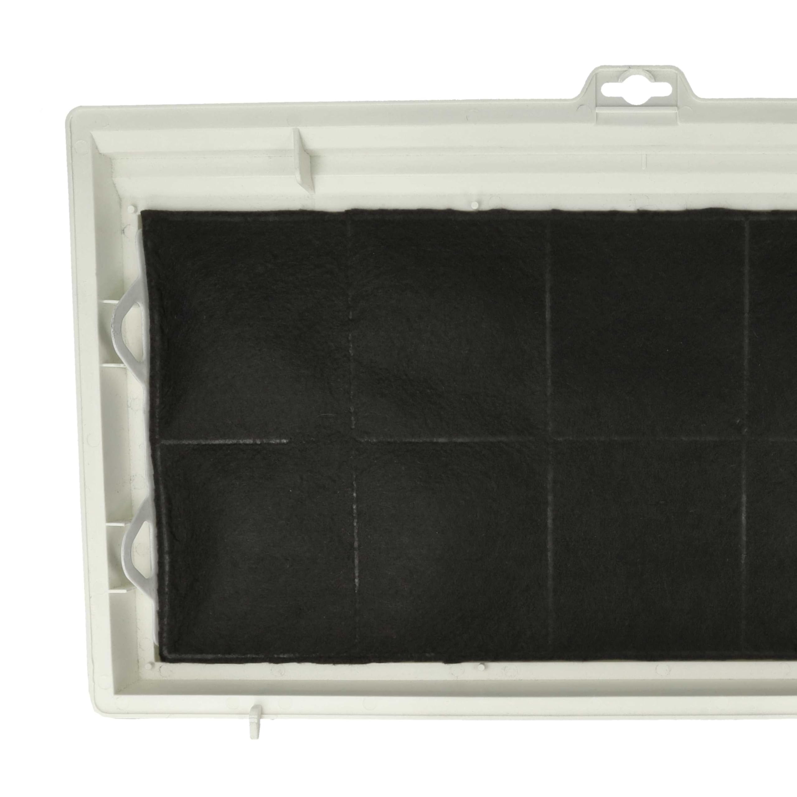 vhbw 4 x filtr z węglem aktywnym zastępuje Neff D8640N0GB(00), D8940N0/01, D8641N0GB(00) do okapów kuchennych - 49,5 x 29,5 x 6,2 cm