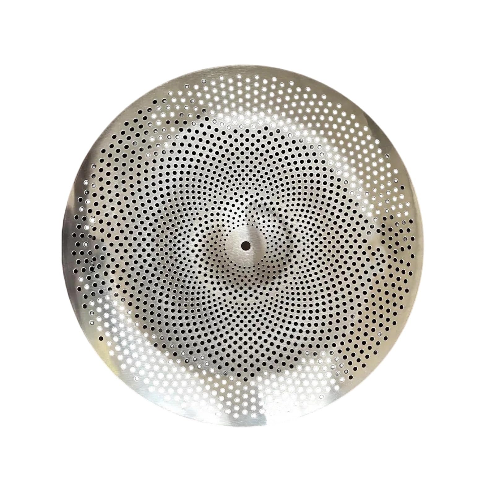 Anfänger Becken Silbernes Low Volume Mute Becken 16 Zoll China Becken Für Schlagzeug