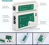 Kit Di Strumenti Di Riparazione Di Rete,Strumenti Professionali Per Elettricisti Rj45 Rj11 Rj12 Cat5 Cat5e Crimping Tool, Con Tester Per Cavi Ethernet Per Uso Domestico E In Ufficio(12 in 1) - 4