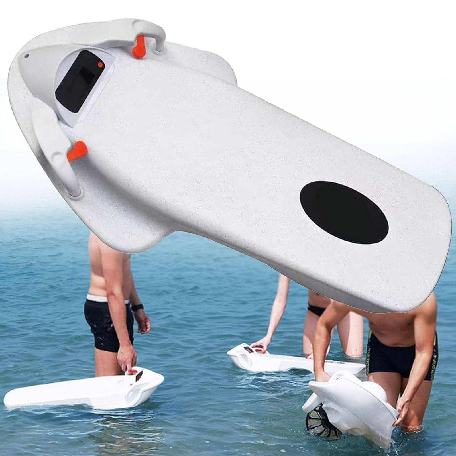 Monopattino elettrico subacqueo con custodia, elica ad alta velocità, attrezzatura subacquea per sport acquatici e avventure di nuoto
