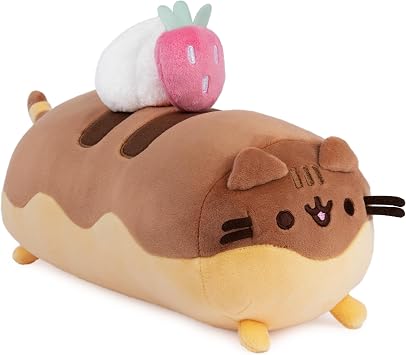GUND Pusheen Eclair 9.5-Inch Squisheen 12 Squishy Plush Toy for Ages 8+